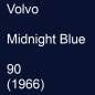 Preview: Volvo, Midnight Blue, 90 (1966).